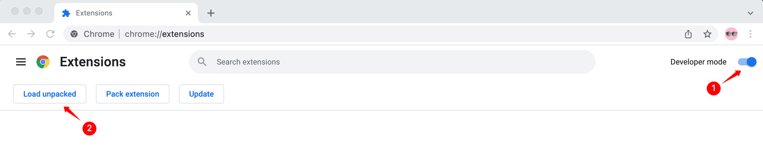 IGCommentExport chrome extension load unpacked